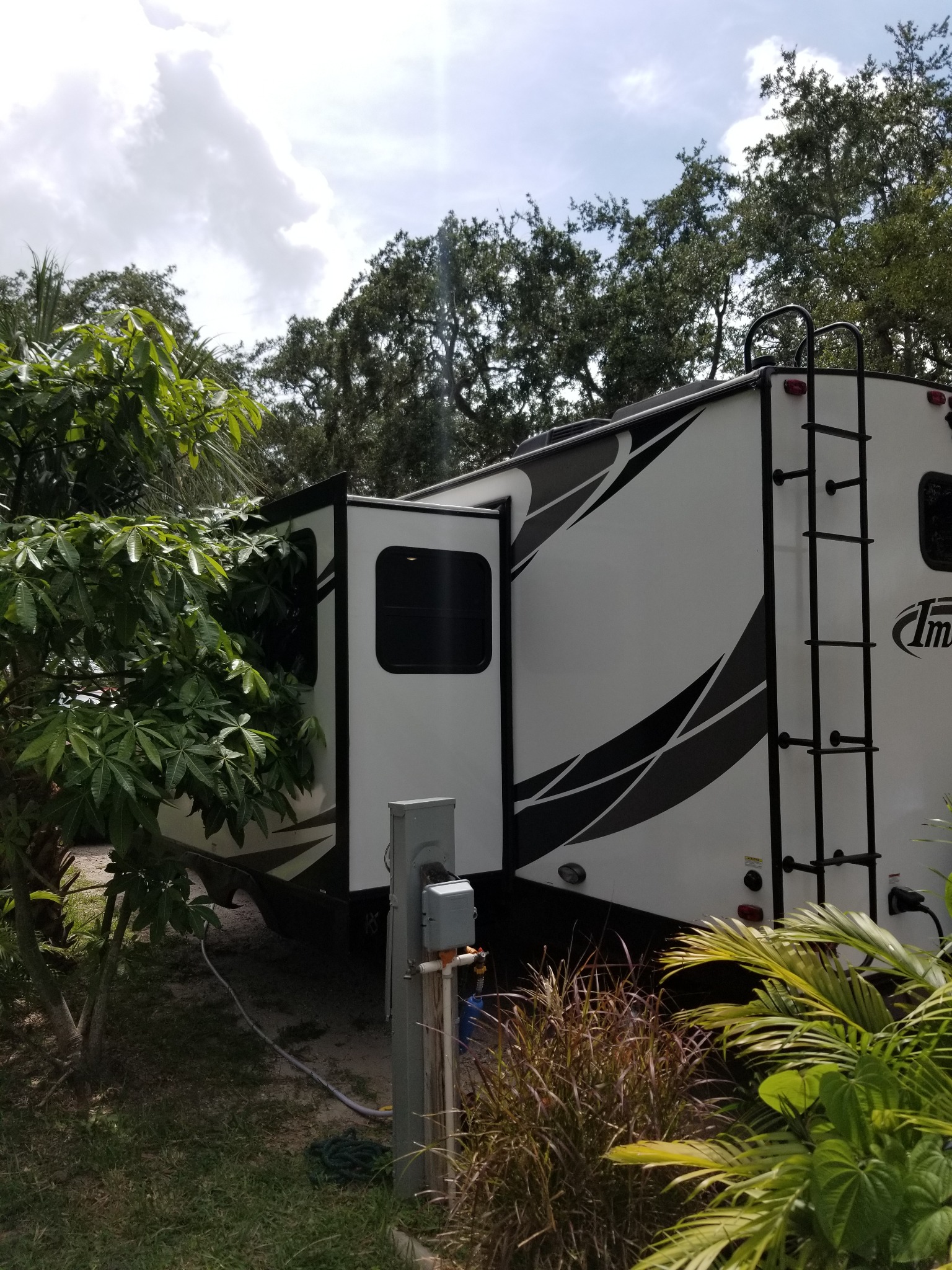 Extended slide-out on our 2018 Grand Design Imagine 2600RB